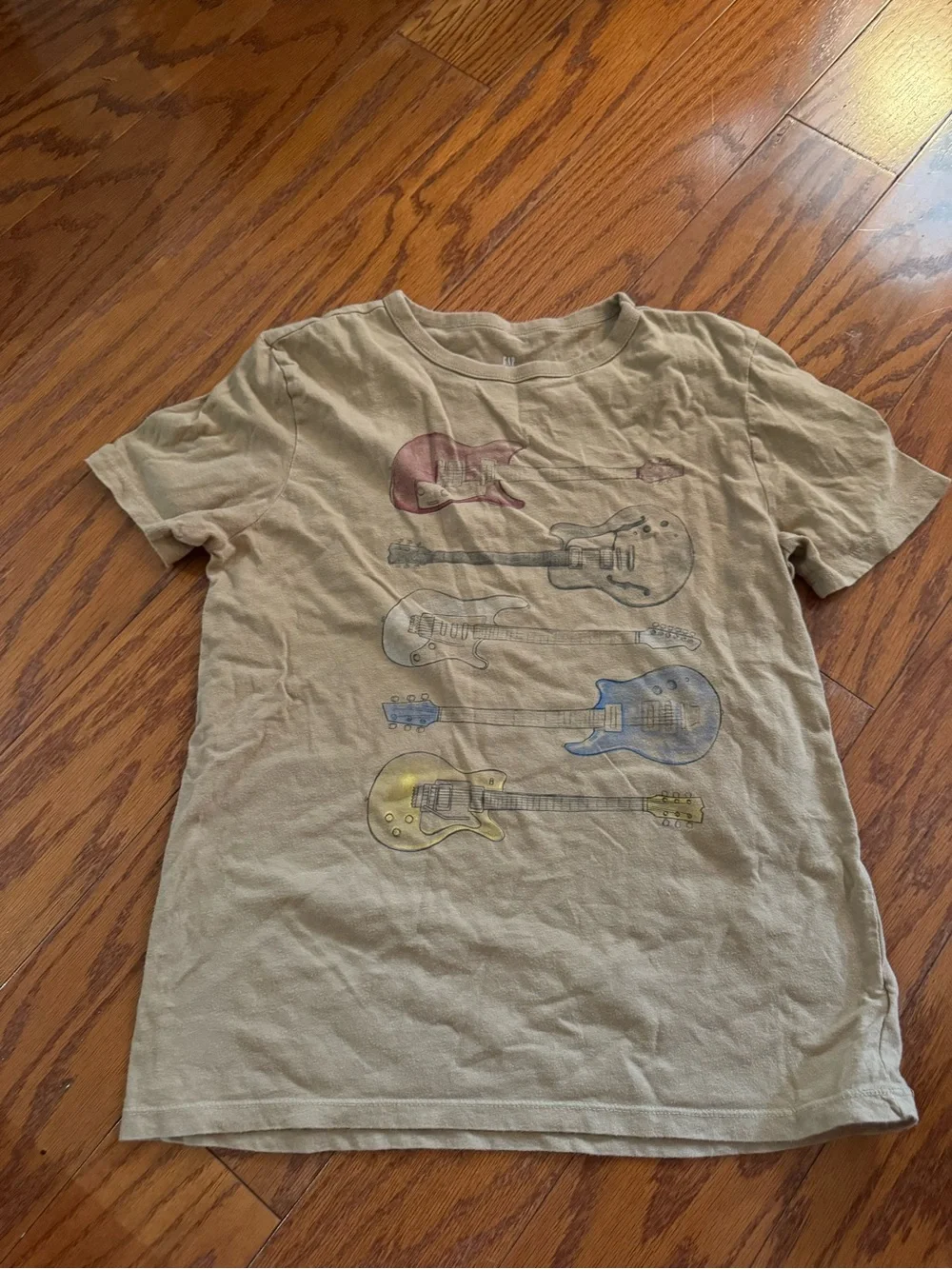 Gap kids guitar tshirt